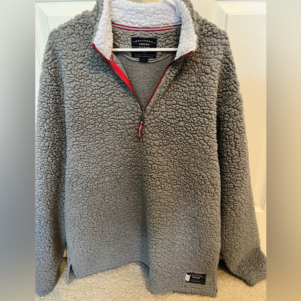 Southern Marsh Sherpa pullover size L